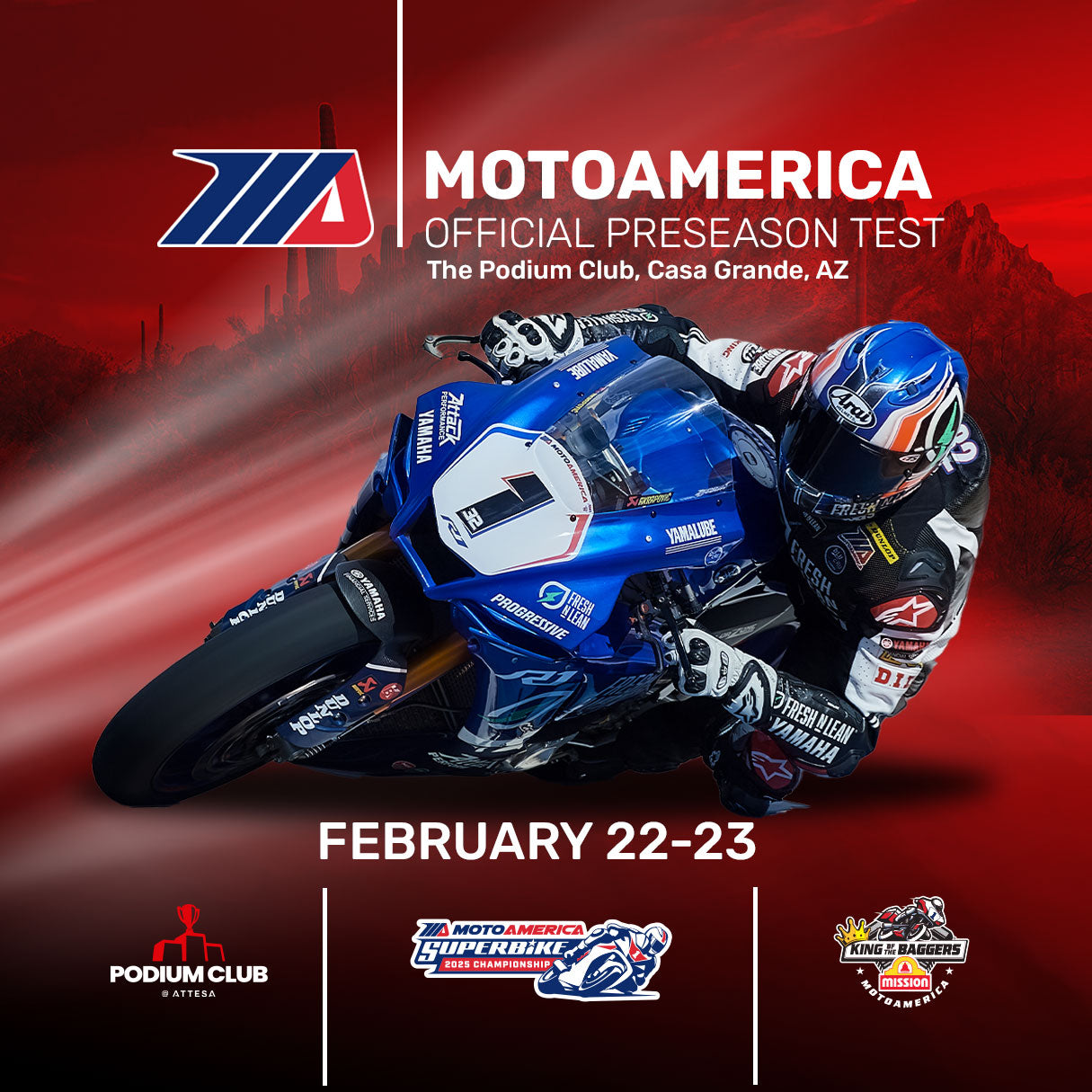 OFFICIAL MOTOAMERICA PRESEASON TEST - 2/22 & 2/23