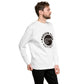 Mens Premium Podium Club Track Crest Sweatshirt - White