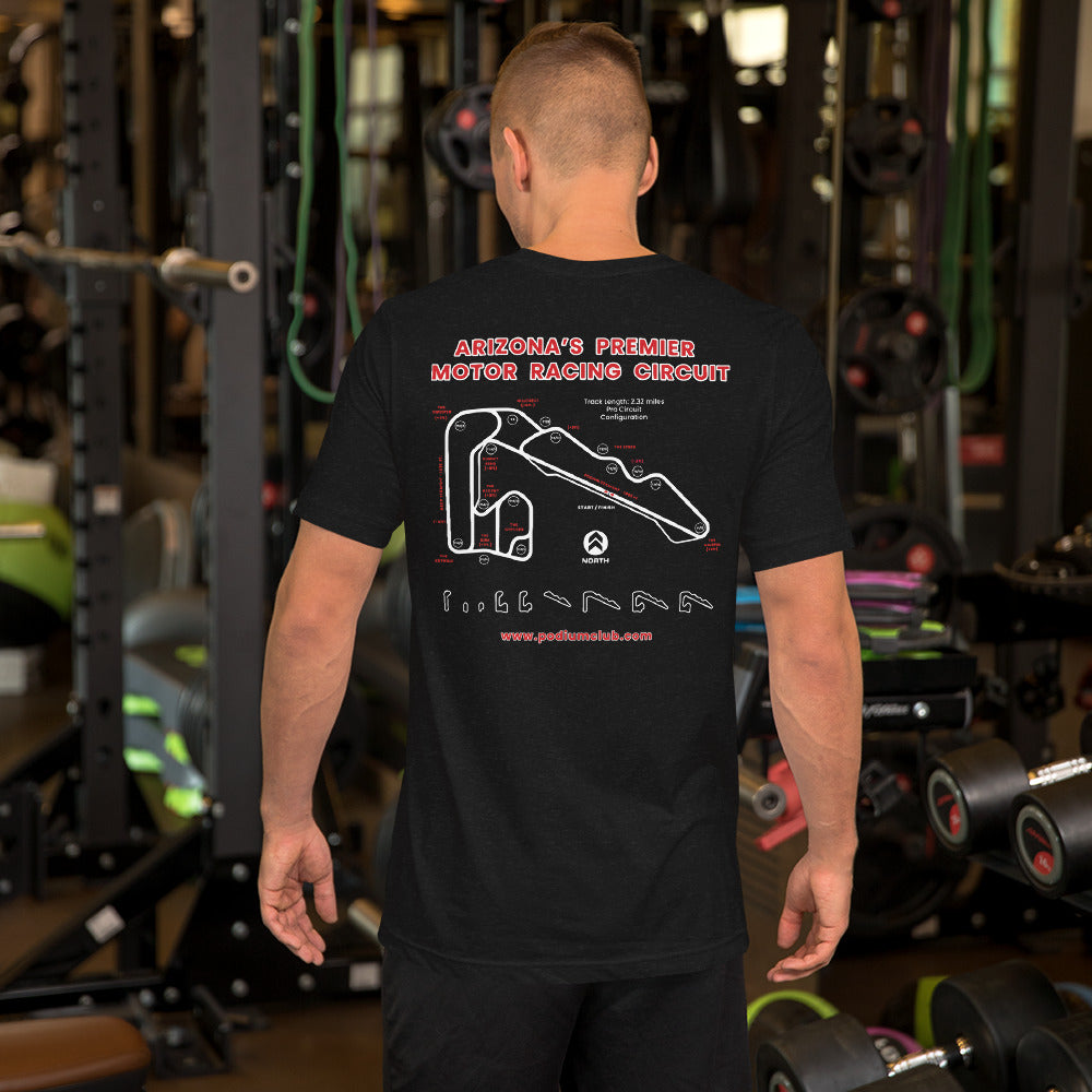 Men's Podium Club GTP Car & Track Map T-Shirt - Navy or Black