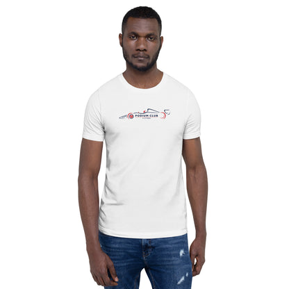 Men's Podium Club Formula Car & Track Map T-Shirt - White